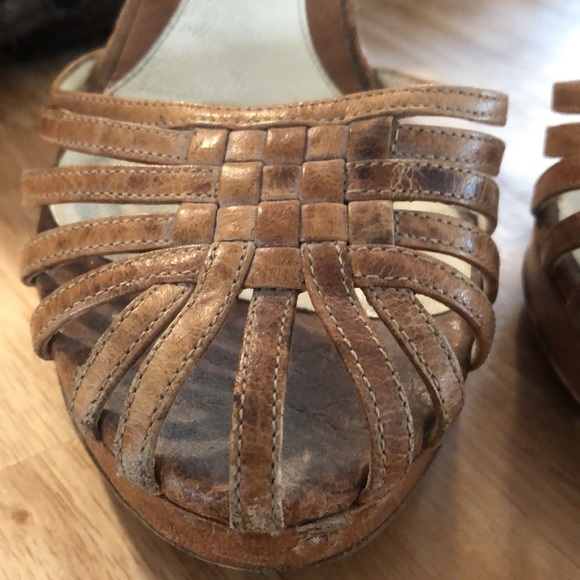 Authentic Fendi ankle sandal sz 9 - Picture 2 of 7